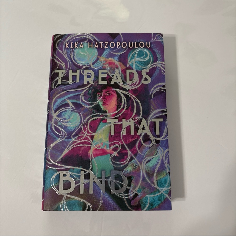 Threads That Bind by Kika Hatzopoulou SIGNED Fairyloot Young Adult July 2023